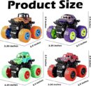 SKYLINE Exciting Pack of 2 Monster Trucks for Boys 3-7 Years Old