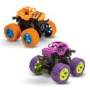 SKYLINE Exciting Pack of 2 Monster Trucks for Boys 3-7 Years Old