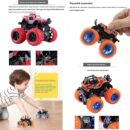 SKYLINE Exciting Pack of 2 Monster Trucks for Boys 3-7 Years Old
