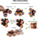 SKYLINE Exciting Pack of 2 Monster Trucks for Boys 3-7 Years Old