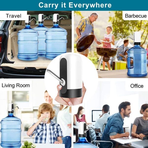 Konquer TimeS KTS Automatic Wireless Water Can Dispenser Pump for 20 Litre Bottle Can, with Low Noise & High Efficiency - Image 6