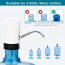 Konquer TimeS KTS Automatic Wireless Water Can Dispenser Pump for 20 Litre Bottle Can, with Low Noise & High Efficiency