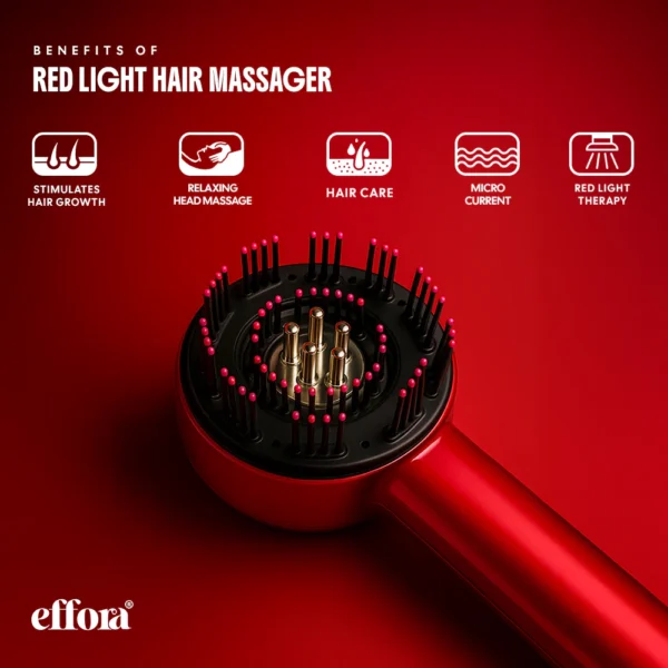 3 in 1 Red Light Therapy Hair Rejuvenation Oil Applicator & Comb | 6 Months Warranty - Image 4
