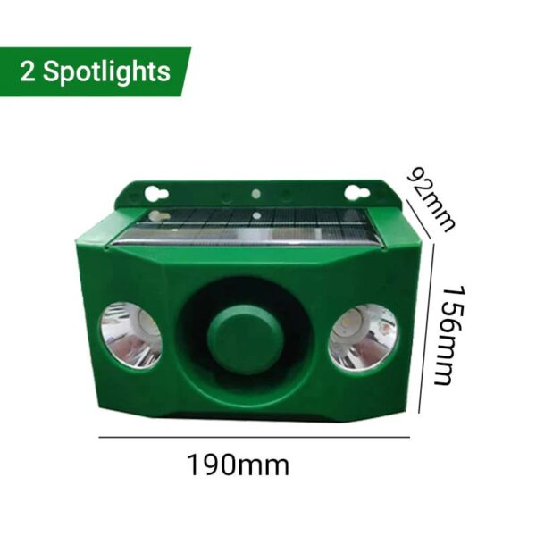 High volume solar warning lights to deter predators ( BUY 1 GET 1 FREE ) - Image 6