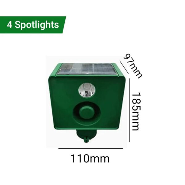 High volume solar warning lights to deter predators ( BUY 1 GET 1 FREE ) - Image 5